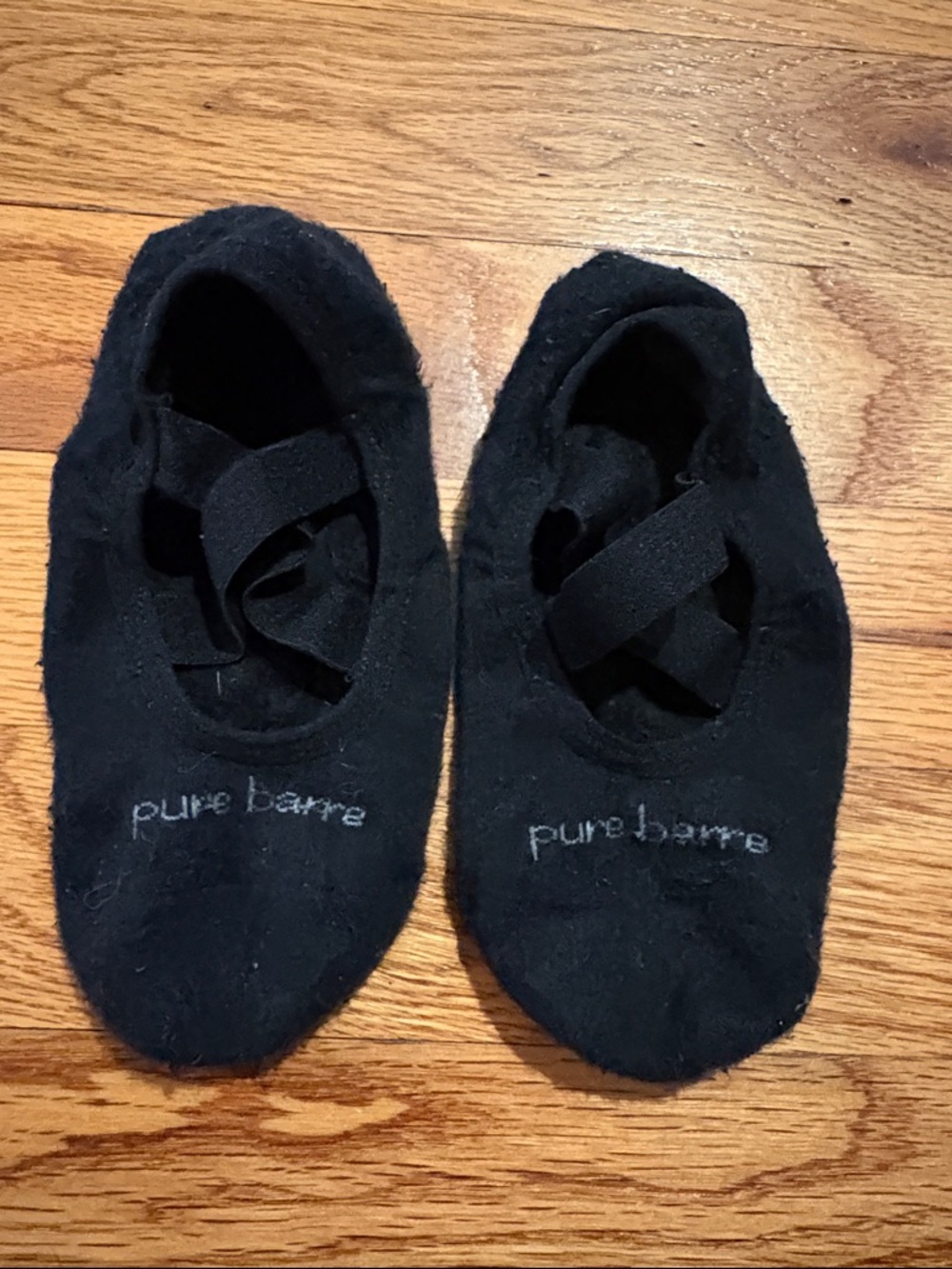 Pure Barre Black Ballet Slippers